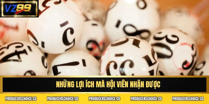 Những lợi ích mà hội viên nhận được